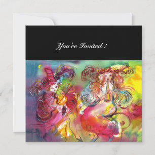CARNIVAL BALLET / Venetian Masquerade, Dance Music Invitation