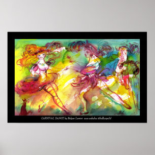 CARNIVAL BALLET / Venetian Masquerade,Dance,Music Poster