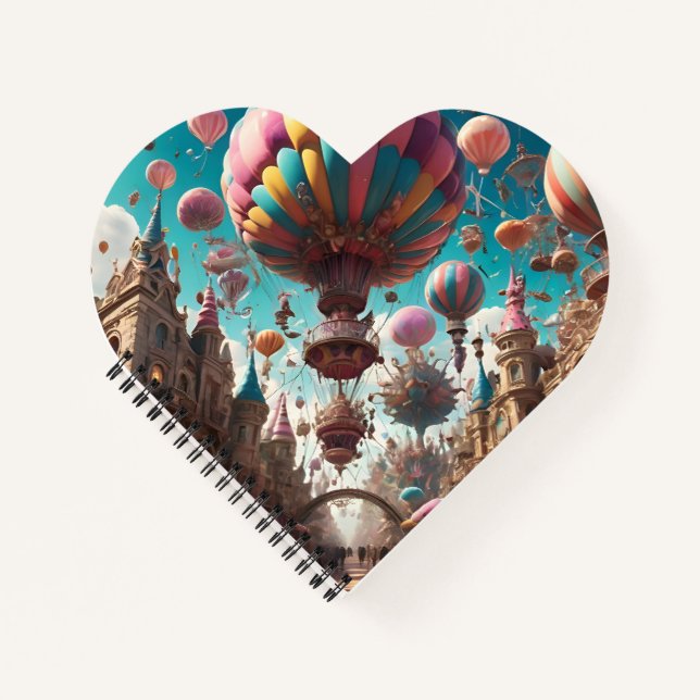 Carnival Balloon Festival  Notebook (Front)