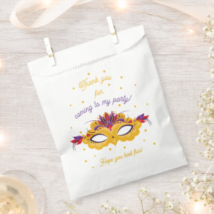 Carnival Birthday Party Thank you Favour Bag