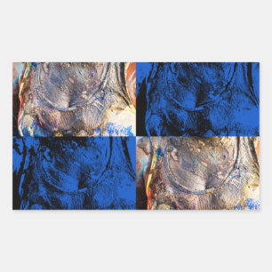 carnival chest rectangular sticker