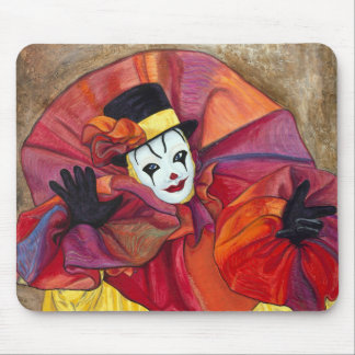 Carnival Clown Mouse Pad