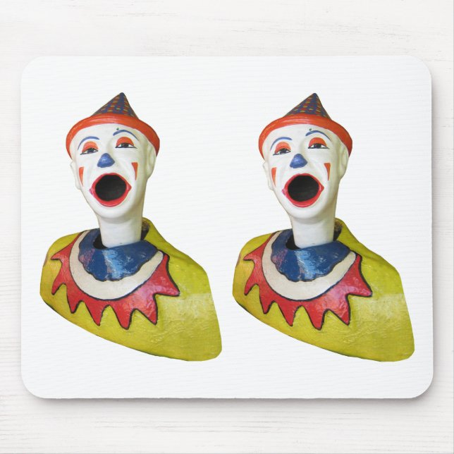 Carnival Clown Mouse Pad (Front)