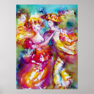 CARNIVAL DANCE Venetian Masquerade Ball Poster