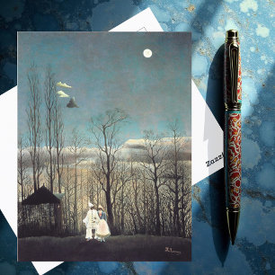 Carnival Evening by Henri Rousseau Postcard