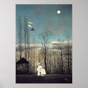 Carnival Evening by Henri Rousseau Poster