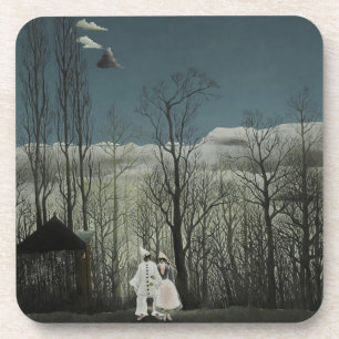 Carnival Evening, Henri Rousseau oil painting 1886 Coaster