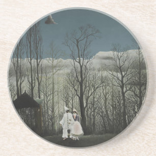 Carnival Evening, Henri Rousseau oil painting 1886 Coaster