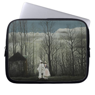 Carnival Evening, Henri Rousseau oil painting 1886 Laptop Sleeve