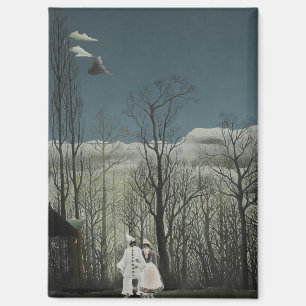 Carnival Evening, Henri Rousseau oil painting 1886 Magnet