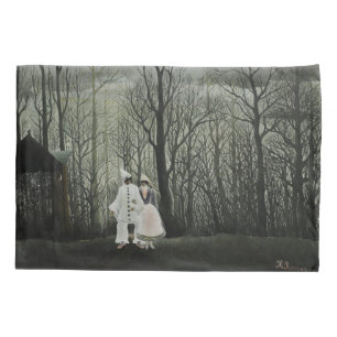 Carnival Evening, Henri Rousseau oil painting 1886 Pillowcase