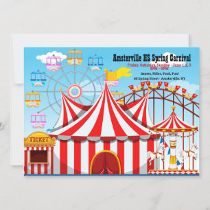 Carnival Fairgrounds Announcement