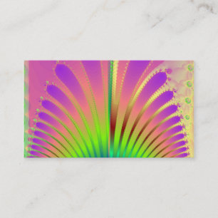 Carnival Feathers Business Card