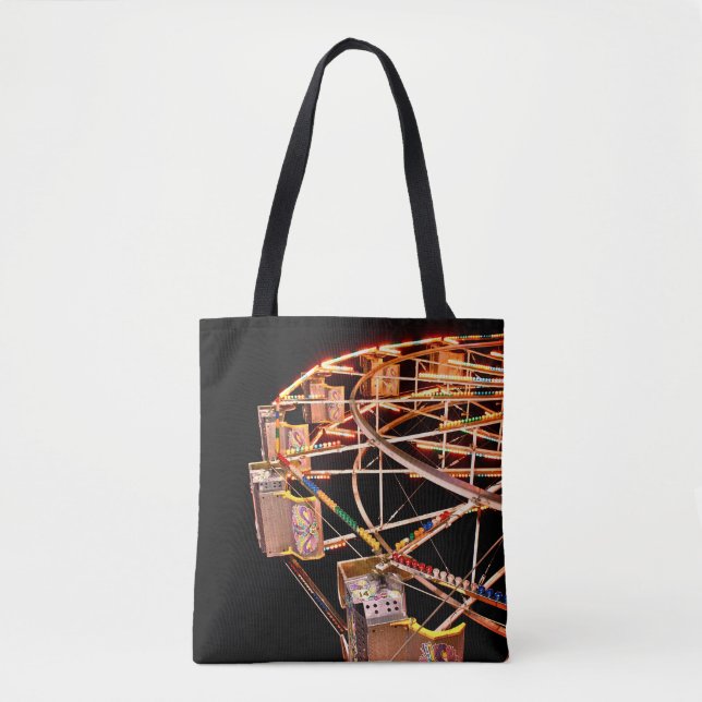Carnival Ferris Wheel Tote Bag (Front)