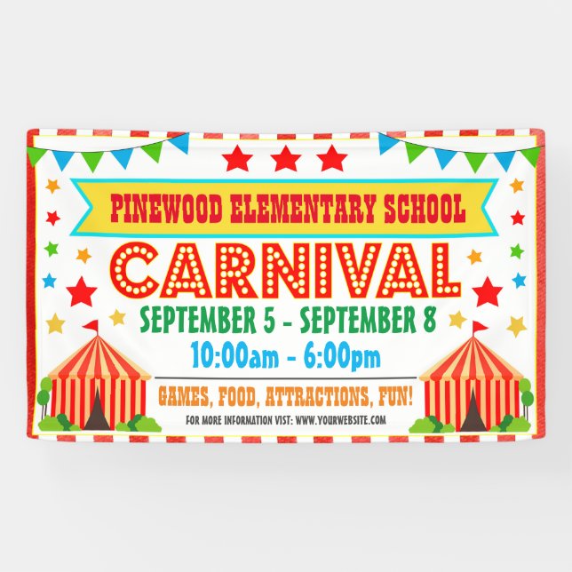 Carnival Festival Banner (Horizontal)