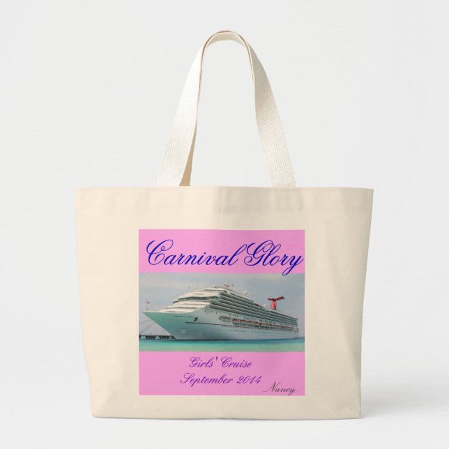 Carnival Glory Cruise Tote (Front)