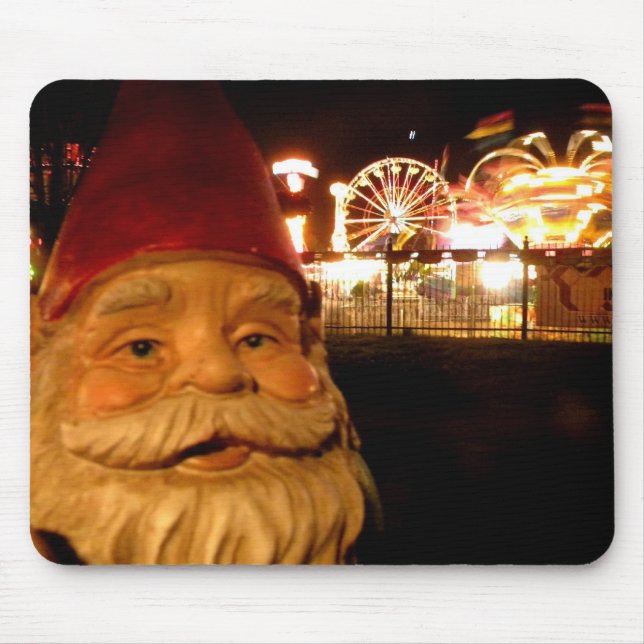 Carnival Gnome Mouse Pad (Front)