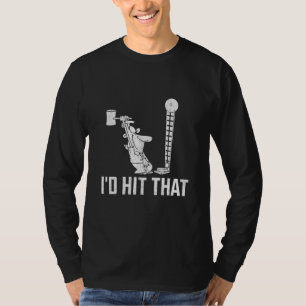 Carnival High Striker Game Lovers Funny Pun Stiker T-Shirt