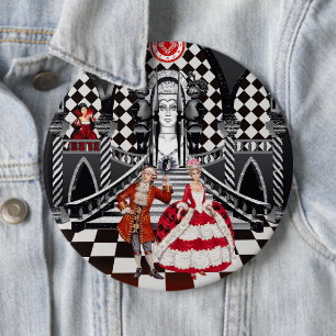 Carnival in a Magical land 6 Cm Round Badge