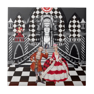 Carnival in a Magical land Ceramic Tile