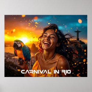 CARNIVAL IN RIO POSTER