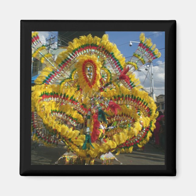 Carnival in Trinidad Magnet (Front)