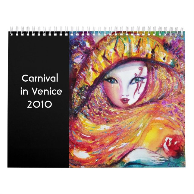 Carnival in Venice 2  - 2010 / Dance Music Theatre Calendar (Cover)