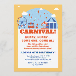 Carnival Invitation