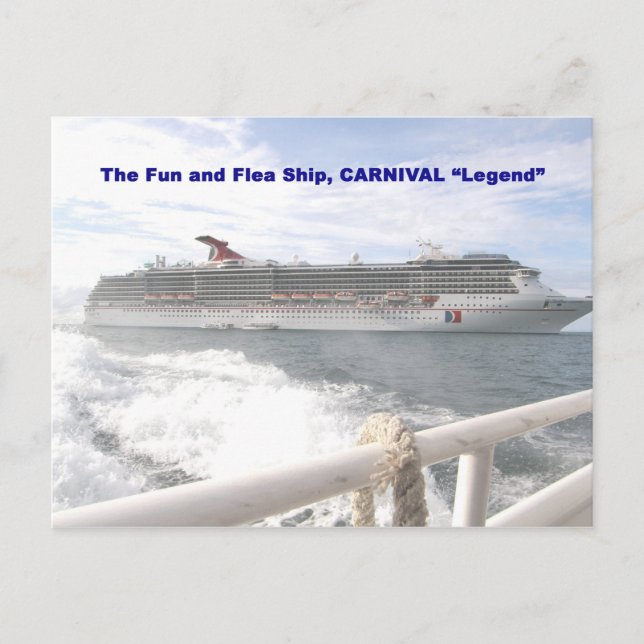 Carnival Legend d Postcard (Front)