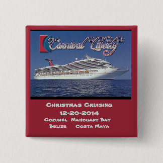 Carnival Liberty 12-20-2014 15 Cm Square Badge