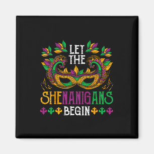 Carnival Lover Gift Idea Celebration Mardi Gras Magnet