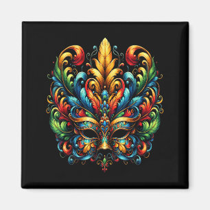 Carnival Mask Brazil Rio  Magnet