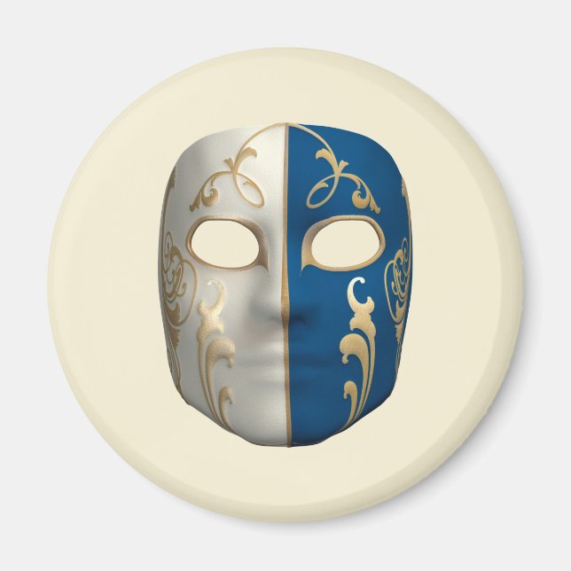 Carnival Mask Magnet (Front)