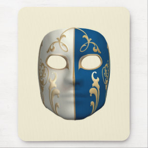 Carnival Mask Mouse Pad