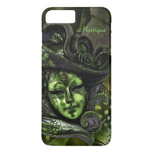 Carnival Mask - Peridot Damask iPhone 7 plus Case