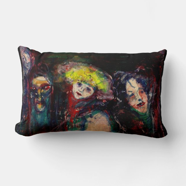 CARNIVAL NIGHT IN VENICE LUMBAR CUSHION (Front)
