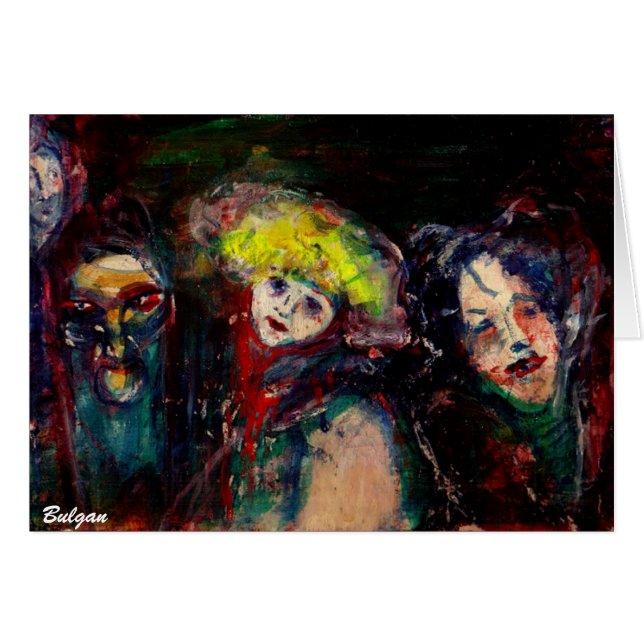 CARNIVAL NIGHT IN VENICE Venetian Masquerade Masks (Front Horizontal)