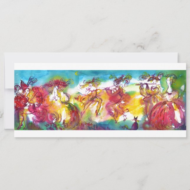 CARNIVAL NIGHT INVITATION (Front)