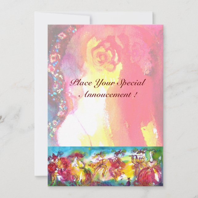 CARNIVAL NIGHT, Mardi Gras Masqureade ,Dance,Music (Front)