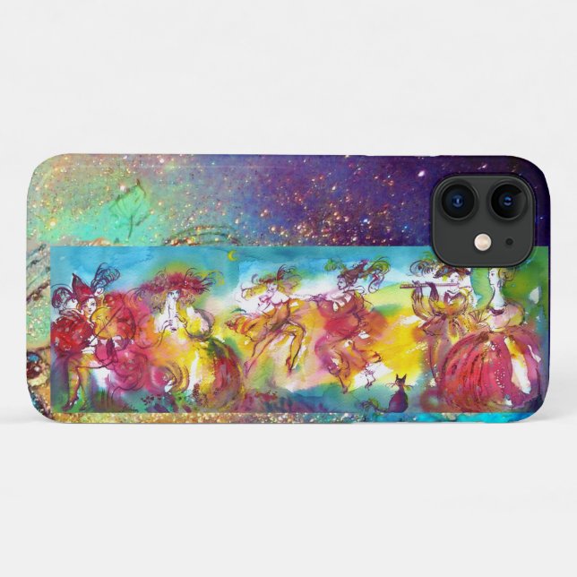 CARNIVAL NIGHT / Venetian Masquerade,Dance Music Case-Mate iPhone Case (Back (Horizontal))