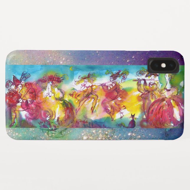 CARNIVAL NIGHT / Venetian Masquerade,Dance Music Case-Mate iPhone Case (Back (Horizontal))