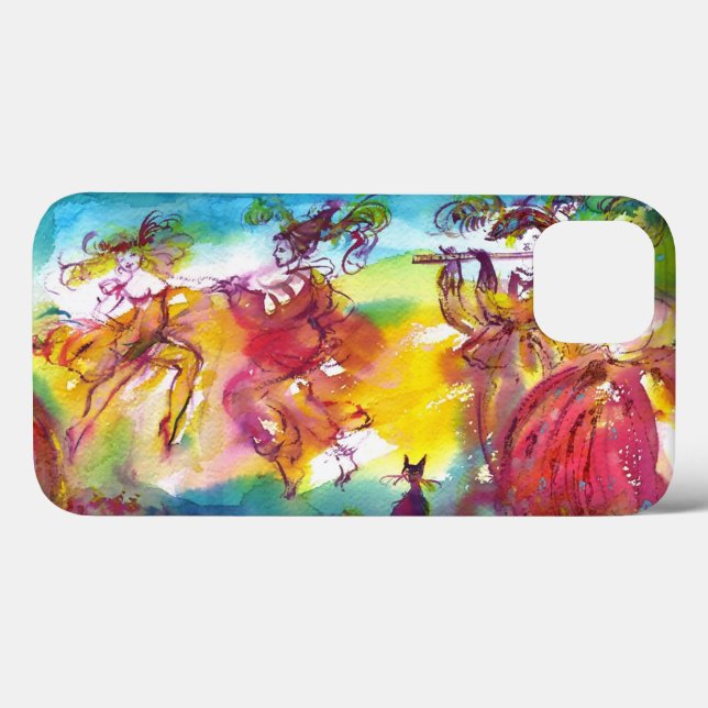 CARNIVAL NIGHT / Venetian Masquerade,Dance Music Case-Mate iPhone Case (Back (Horizontal))