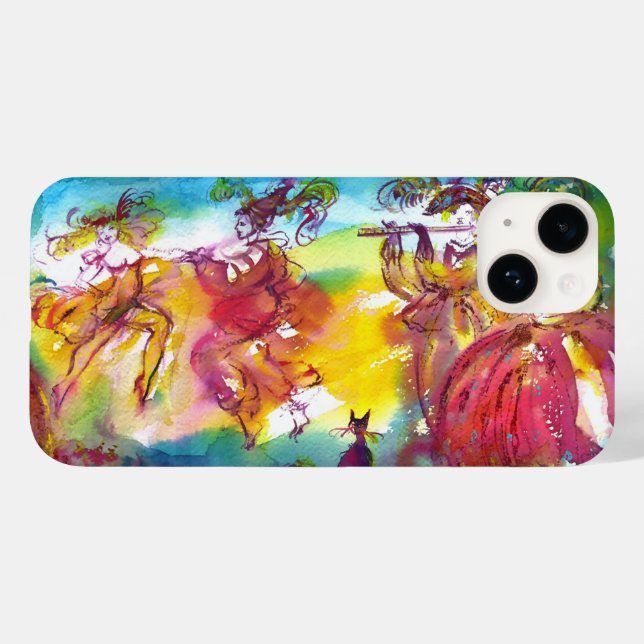 CARNIVAL NIGHT / Venetian Masquerade,Dance Music Case-Mate iPhone Case (Back (Horizontal))