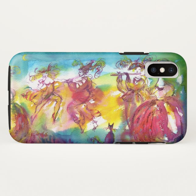 CARNIVAL NIGHT / Venetian Masquerade,Dance Music Case-Mate iPhone Case (Back (Horizontal))