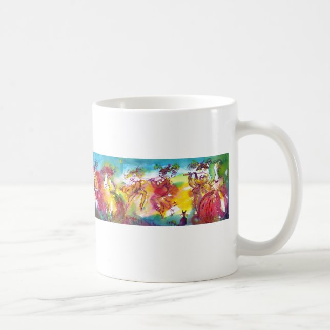 CARNIVAL NIGHT / Venetian Masquerade,,Dance Music Coffee Mug (Right)