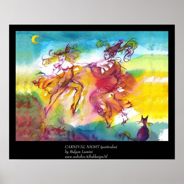 CARNIVAL NIGHT / Venetian Masquerade,,Dance Music Poster (Front)