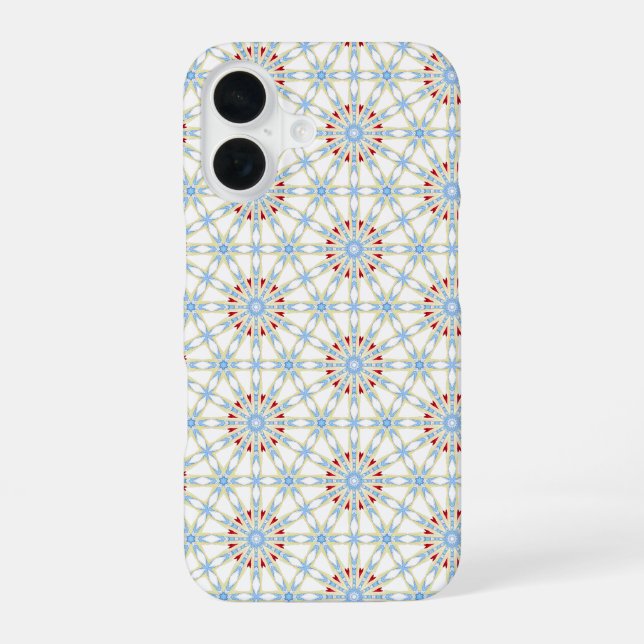 Carnival Octagon  iPhone 16 Case (Back)