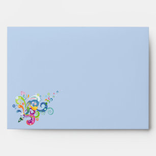 Carnival of Colour Greeting Card Envelope