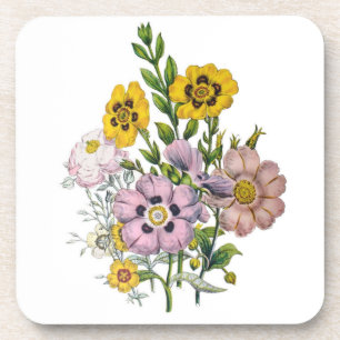 Carnival of flowers coaster