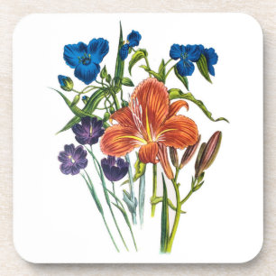Carnival of flowers coaster